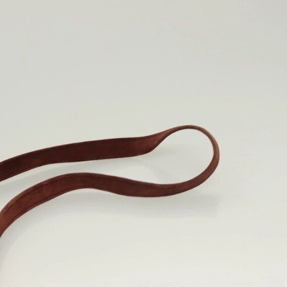 SAINT LAURENT Shoulder Bag Suede Brown Auth BA3599 - Picture 9 of 16